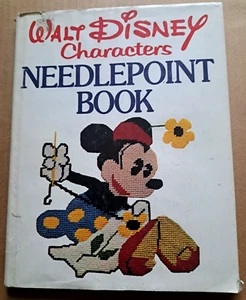 Walt Disney Characters Needlepoint Book  Embroideries - Picture 1 of 6