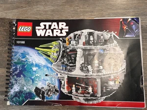 Star Wars Death Star Lego 10188 Spiral Bound Instructions Manual Only - Picture 1 of 3