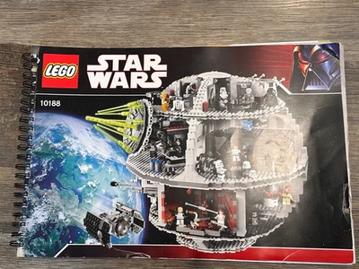Star Wars Death Star Lego 10188 Spiral Bound Instructions Manual Only - Image 1 of 3