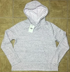 Sudadera con Capucha UGG Pilar Para Mujer Grande Gris Jaspeado Ultra Suave Forrada de Vellón - NUEVA - Imagen 1 de 12