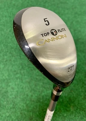 Top-Flite Golf Cannon 5 Hybrid 27* Synchro-Flex Mid Firm Graphite RH 38.5” - Image 1 of 4