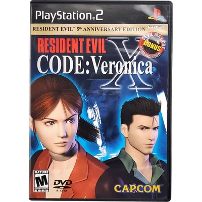 Resident Evil Code Veronica X Greatest Hits - Sony Playstation 2 PS2 10 - Image 1 of 4