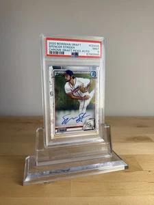 2020 Bowman Draft Spencer Strider #CDASS 1st Bowman Auto PSA 9 RC Rookie Card - Bild 1 von 2