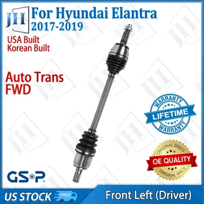 OE Front Left Driver CV Axle Shaft For 2017 18 2019 Hyundai Elantra GT FWD Auto — 第 1/4 张图片