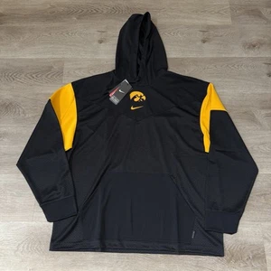 Neu mit Etikett Iowa Hawkeyes Nike Trikot Sideline On Field Hoodie Jacke Herren XL UVP $ 100 - Bild 1 von 12