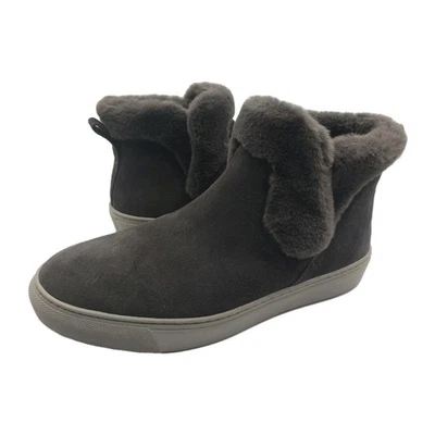 Nuevas Botas Puma Mujer Talla 9 Gris Duffy Estaño Gamuza Botines Informales Cómodos Foto 1 de 4