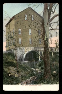 The Mill Greenspring, OH geteilte Rückseite unbespielte Postkarte Litho Chrom - Bild 1 von 2
