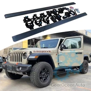 2PCS Power Side Step Electric Running Boards Fit For Jeep Gladiator JT 2020-2025 - Picture 1 of 12