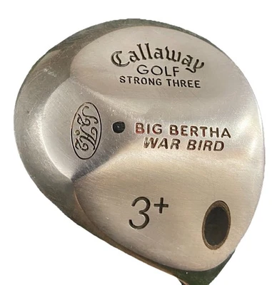Callaway Big Bertha War Bird Fuerte 3+ Madera Derecha Memphis 10 Acero Rígido 42 pulgadas HC Foto 1 de 4