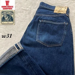 Heller's Cafe Warehouse Selvedge Denim Jeans Men W31 Made in Japan Used - Picture 1 of 17