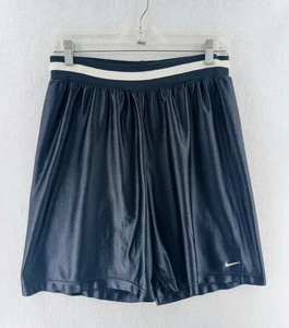 Vintage Nike Shorts Herren Medium schwarz glänzend schillernd Made in USA Stretch sportlich - Bild 1 von 8