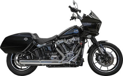 Silenciador Bassani 4" cromado deslizable para Harley Softail 2025 FLHC FXBB FXLRST Foto 1 de 3