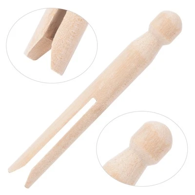 10pcs Wooden Spools Embroidery Cross Stitch Thread Wool Winding Storage Hot - Image 1 of 4