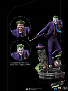 IRON STUDIOS Art Scale Joker 1/10 Limited Collectible Movie Character Statue Neu - Bild 1 von 12