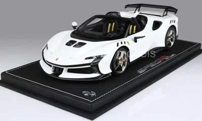 BBR P18238L 1/18 Ferrari SF90 XX Spider White Cervino Yellow brakes Limited 24 - Image 1 of 4