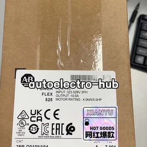 25B-D010N104 PowerFlex 525 4kW (5Hp) AC Drive Factory Sealed NEW by DHL or Fedex - Picture 1 of 4
