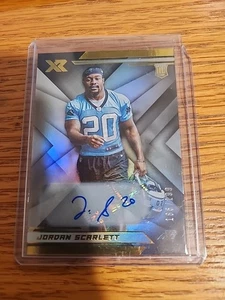 2019 Panini XR Rookies Auto /199 Jordan Scarlett #152 Rookie Auto RC - Picture 1 of 2