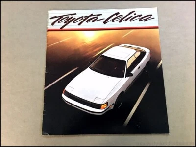 1986 Toyota Celica 20-page Factory Dealer Sales Car Brochure Catalog - GT GTS - Image 1 of 4