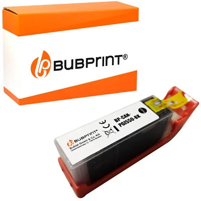 BUBPRINT Patrone kompatibel für Canon PGI-550BK XL Pixma IP7250 MG5550 MG5650 MX725 MX925