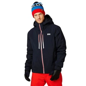 Helly Hansen Alpha Lifaloft Giacca Invernale Uomo, Navy, Large - Foto 1 di 2