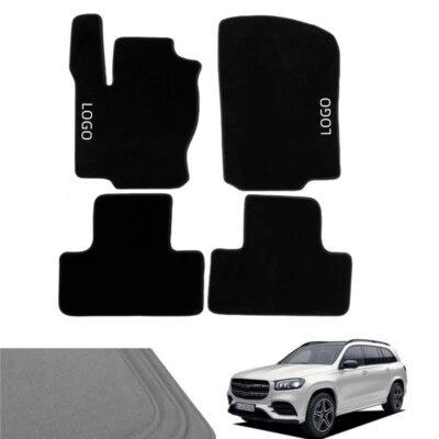 Carpets For Mercedes-Benz GLA GLB GLC GLE GLS Car Floor Mats Original Velour - Image 1 of 4