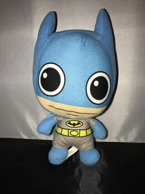 DC Comics Originals BATMAN Plush Big Head Doll Caricature 8'' Toy Factory Blue - Image 1 of 4