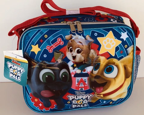 New Puppy Dog Pal Lunch Bag with long strap (100% Brand new) Cover
