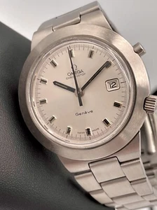 Omega Chronostop Geneve Collection Chronograph Ref 146.012 Italian Market 1970 - Picture 1 of 11
