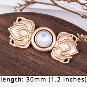 5pcs Vintage Style Frog Buttons Craft Material for DIY Chinese Cheongsam Hanfu - Picture 1 of 21