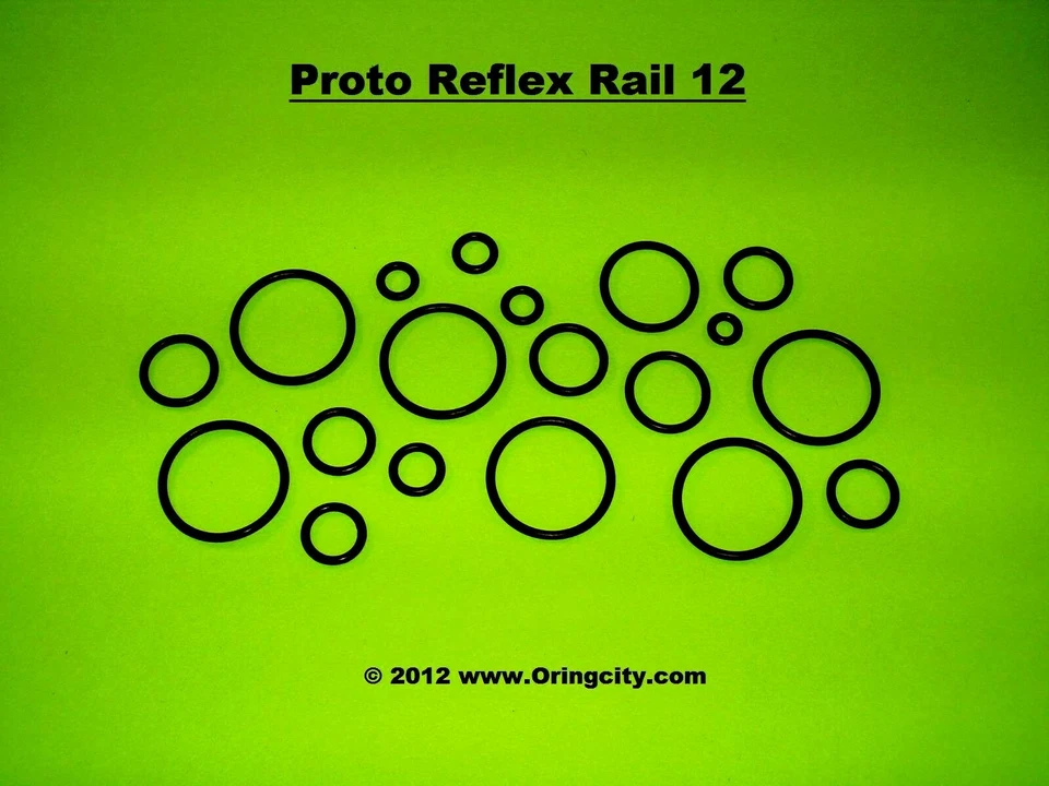 Kit de reconstrucción de junta tórica Proto Matrix Reflex Rail 2012 + 3 juntas tóricas de tanque "gratis" Foto 1 de 1