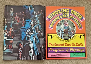 Programa de recuerdos de circo RINGLING BROS & BARNUM & BAILEY 1974 103ª edición - Imagen 1 de 3