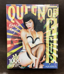 Rompecabezas Bettie Page Reina de la Pinup 1000 Piezas Acuario Nuevo Precintado - Imagen 1 de 2