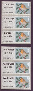 Post & Go Winter Robins MA12 Worldwide bis 40g Sammlerset. postfrisch. - Bild 1 von 1