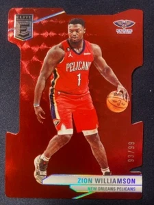 2023-24 Donruss Elite #133 Zion Williamson Aspirations Die Cut #93/99 Pelicans - Picture 1 of 1