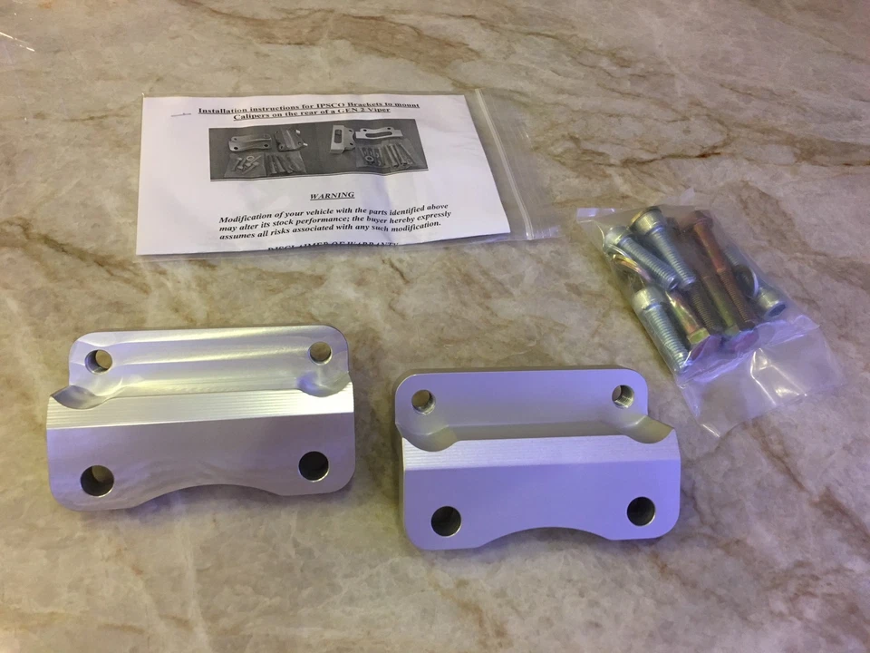 Kit de freno grande IPSCO SRT 14" para Dodge Viper GEN2 | Kit de montaje delantero | IPS301 Foto 1 de 1