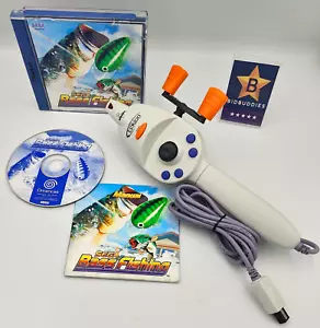 Sega Bass Dreamcast Fishing Bundle Fission Angelrute + Barschspiel sehr guter Zustand - Bild 1 von 19