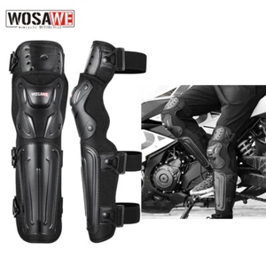 WOSAWE Erwachsene Motorrad Knieschützer Beinschützer Hartschalenschutz Wachen - Picture 1 of 11