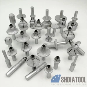 1pc Vacuum Brazed Diamond Router Bits 1/2" Shank Grinding Stone Marble Cutter - Picture 1 of 44