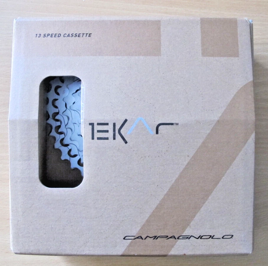 Cassette Campagnolo EKAR 13 velocidades 9-36t plateado para cuerpo de controlador N3W caja abierta Foto 1 de 4
