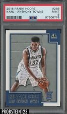 2015-16 Panini NBA Hoops #289 Karl-Anthony Towns RC Rookie PSA 9 MINT