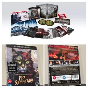 Pet Sematary - Collectors Edition (4K UHD, Blu-ray, Extras) UK Import NEW - Picture 1 of 7