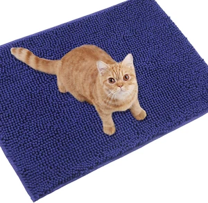 Cat Litter Mat, Litter Trapping Mat, 35"× 25" Cat Kitty Litter Rug with Waterpro - Picture 1 of 8