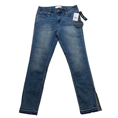 Pantalones de mezclilla ajustados para mujer Articles of Society lavado claro talla 28 nuevos con etiquetas Foto 1 de 4