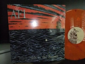 + * ORANGE Vinyl* AFI BLACK SAILS IN THE SUNSET LP ON NITRO RECORDS - Picture 1 of 2