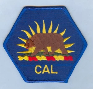 CALIFORNIA STATE MILITARY RESERVE / STATE GUARD PATCH - "SMALL CAL" LETTERING - Picture 1 of 1