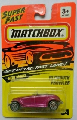 Matchbox 1995 SUPER FAST Plymouth Prowler 34/75 - Image 1 of 2