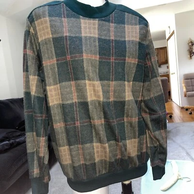 Alfred Dunner Long Sleeve Padded Shoulders Sweater Or Shirt Size Medium - Image 1 of 4