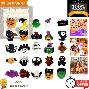 Portable 24Pcs Halloween Squishy Toys - Perfect for Trick-or-Treating & Fun - Picture 1 of 9