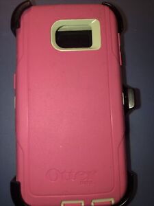 OtterBox Defender Series Case for Samsung Galaxy S6 With Holster  Pink