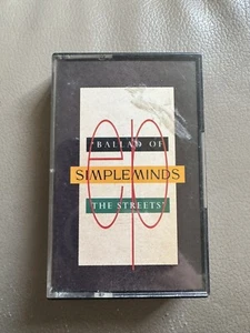 SIMPLE MINDS - BALLAD OF THE STREETS CASSETTE TAPE - Picture 1 of 4